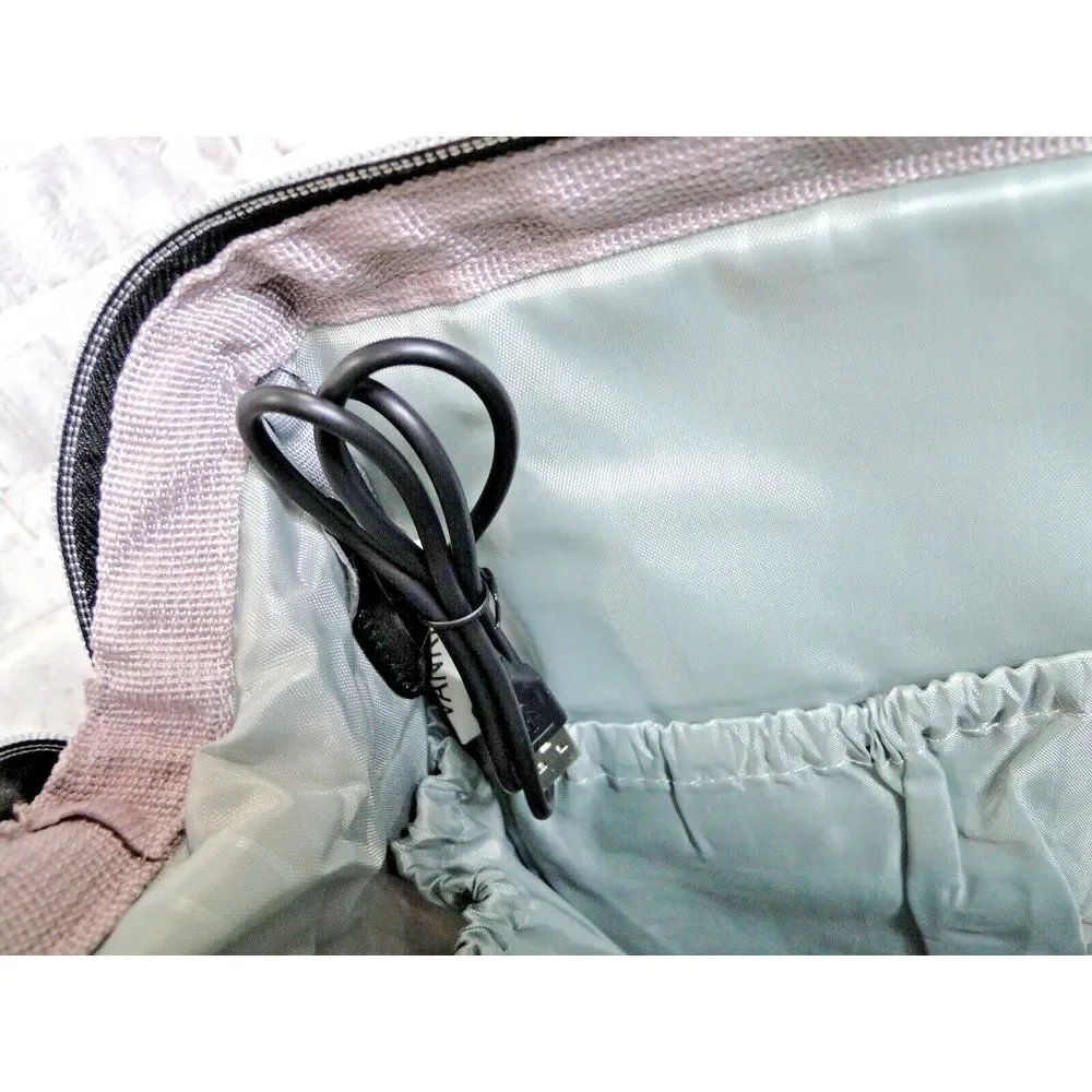 VANKEAN Womens 16‎ Inch Backpack / Diaper Bag W/ Portable Changing Area - NEW